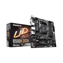 Gigabyte B550M-DS3H AMD B550 4400 MHz (OC) DDR4 Soket AM4 mATX Anakart