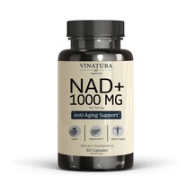 Vınatura Nad Nicotinamide Adenine Dinucleotide 1000mg - Pure Nad For  60 Caps Aromasız