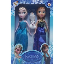 Korps Disney Frozen Karlar Ülkesi Elsa+Anna+Olaf 3'Lü Oyuncak Bebek
