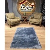 Doğuş Peluş Halı A Post Düz Kesim Gri