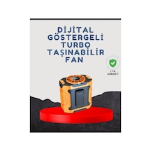 Yüksek Kapasiteli Turbo Taşınabilir Fan Standart