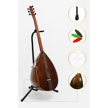 Yankı Yb-40cp Kısa Sap Bağlama Profesyonel Ceviz Saz Kılıf, Tel, Mızrap Hediyeli - 86972016239