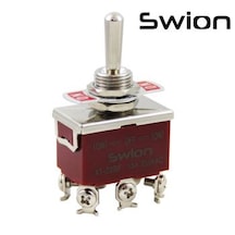 Ic 160S Swıon Toggle Switch 6P Mom Off Mom 12 MM