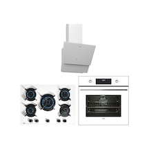 Teka HAK 627 WH - GBC 75030 WH - TYT 60.1 WH Beyaz Ankastre Set