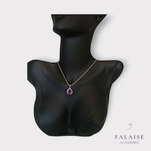 Kaşıkçı Elması Kolye - Mor Altın