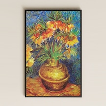 Van Gogh Taçlı Sümbüller - Uv Baskılı Sanat Pvc Tablo