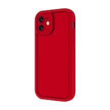 Apple iPhone  Uyumlu,  11 Kılıf Viera Silikon - Kırmızı
