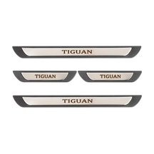 Volkswagen Tiguan Uyumlu Kapı Eşiği Krom Abs 4 Parça
