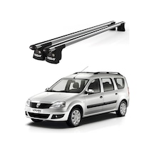 Trio-ı Dacia Logan 2007-2012 Uyumlu Kilitli Ara Atkı 120cm Port Bagaj Tavan Barı