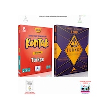 Paraf 8. Sınıf Lgs Türkçe Kontakt+mor 2 Kitap Seti