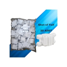 20 Adet Toptan Şhut-Of Valf 4 Yollu Quick Vana