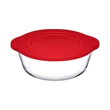 Kırmızı Salata Kasesi A-59133 Şeffaf