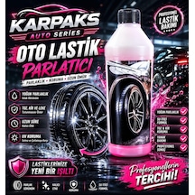 Karpaks Oto Lastik Parlatıcı 1 Lt Islak Görünümlü Lastik Parlatma Ve Koruma