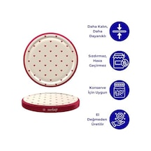Sarkap Kavanoz Kapağı, 82mm, Hava Geçirmez, Sızdırmaz, Konserve İçin Uygun, 10&apos Lu Paket Kalp