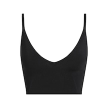 Calvin Klein Rayon Sweater Bralet, Beh Siyah Kadın T-shirt & Polo