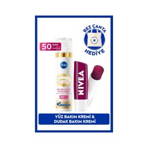 Spf50 Luminous630 Thiamidol Leke Karşıtı Gündüz Kremi 40ml Ve Böğürtlen Dudak Kremi, Çanta Hediye