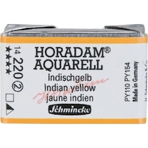 Schmincke : Horadam Aquarell Artist Sulu Boya : Tam Tablet : Seri 2 220 Indian Yellow