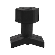 Brio Pdr Boyasız Göçük Düzeltme Plastiği Köşe Düzeltme V Tip Çap 20x15mm - D. N6 - Siyah 10'lu