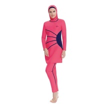 Adasea 0385 Mercani Tam Boy Lycralı Tesettür Mayo