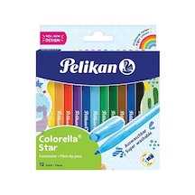 2 Adet Pelikan Colorella Çift Uçlu 12li Keçeli Kalem