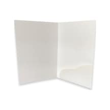 Tr 25 Adet Beyaz Cepli Dosya, A4, Baskısız, 300 Gr Bristol, 24x32.5 Cm