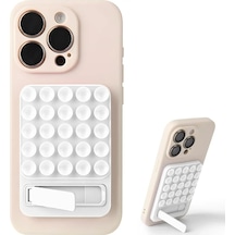 Dikdörtgen Vantuzlu Telefon Tutucu Stand Olabilen Pop-it Telefon Tutacağı Taşınabilir Silikon Yumuşak Telefon Standı Geniş Kullanım Alanı Beyaz Acı Kahverengi Dikdörtgen Vantuzlu Telefon Tutucu Stand Olabilen Pop-it Telefon Tutacağı Taşınabilir Silikon Yumuşak Telefon Standı Geniş Kullanım Alanı Beyaz Acı Kahverengi