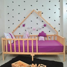 Markaawm Markaawm Montessori Yatak Çocuk Doğal Çam Ağacından 90X190 Defne (478867446) Akçaağaç