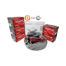 Hikvision 5'li Full Hd Güvenlik Kamerası Seti Mikrofonlu, Renkli Gece Görüşlü, Olay Anında Bildirim 38024476