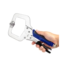 Symbee 11 İnç C Tipi Kilitleme Tırnak Alevi, Geniş Çene Kapasitesi Ve Yüksek Karbon Çelikten Yapılmış Ahşap/kaynaklama İçin Sıkma Aleti