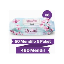 Giggles Orkide Kokulu Islak Havlu 8 X 60'Lı