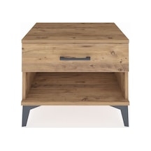 Hyperion Komodin Tek Çekmeceli 60x44x48 Çam-çam Atlas Çam