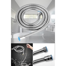 2 Metre Duş Hortumu Duş Spirali 200cm Duş Hortumu Plastik Renkli