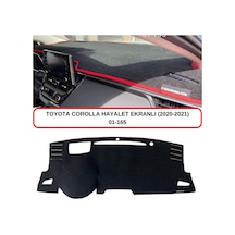 Toyota Uyumlu COROLLA HAYALET EKRANLI (2019+) TORPİDO KORUMASI / HALISI / ÖRTÜSÜ / KILIFI