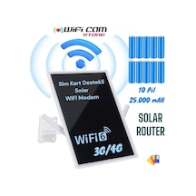Solar Enerjili 3g/4g Dış Mekan Wıfı Router Modem Seti Sim Kart İle Kullanım-124958