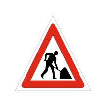 Çalışma Var Trafik Levhası