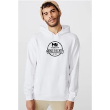 Sherlock Mind Palace Beyaz Erkek 3ip Kapşonlu Sweatshirt 001