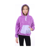 Toontoy Kız Çocuk Sweatshirt Lila