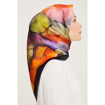 Armine Twill İpek Eşarp 9014-31t Sütlü Kahve