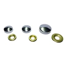 Fecan Dekoratif Vida Kapağı Krom 20mm 20 Adet 335012029-20 - 39163741 Diğer