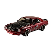 Hot Wheels 1:43 Premium Arabalar1969 Camaro Pro Tourıng Jcn76 Çok Renkli