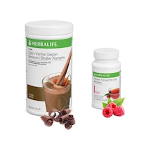 Herbalife Shake Çikolata - Çay Ahududu