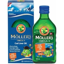 Möller's Cod Liver Oil Balık Yağı Şurubu 150ml Tutti Frutti