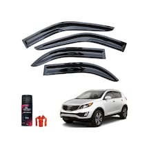 Caraks Kia Sportage Mügen Cam Rüzgarlığı 2010-2015 Arası 4'lü Takım + Koku
