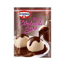 Dr. Oetker Bitter Çikolatalı Sos 122 G - Yoğun Lezzet 5'li Avantaj Paketi - 5 Adet Tarı