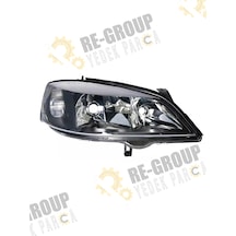 Opel Astra G Ön Far Siyah Zemin 1998-2004 -sağ- 1216116
