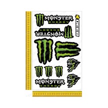 deeb Monster Sticker Seti - Yeşil
