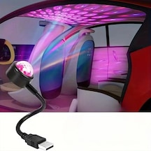 Usb Sese Duyarlı 8 Farklı Mod Işıklı Led Atmosfer Işığı - Ambiyans Aydınlatması Bx40