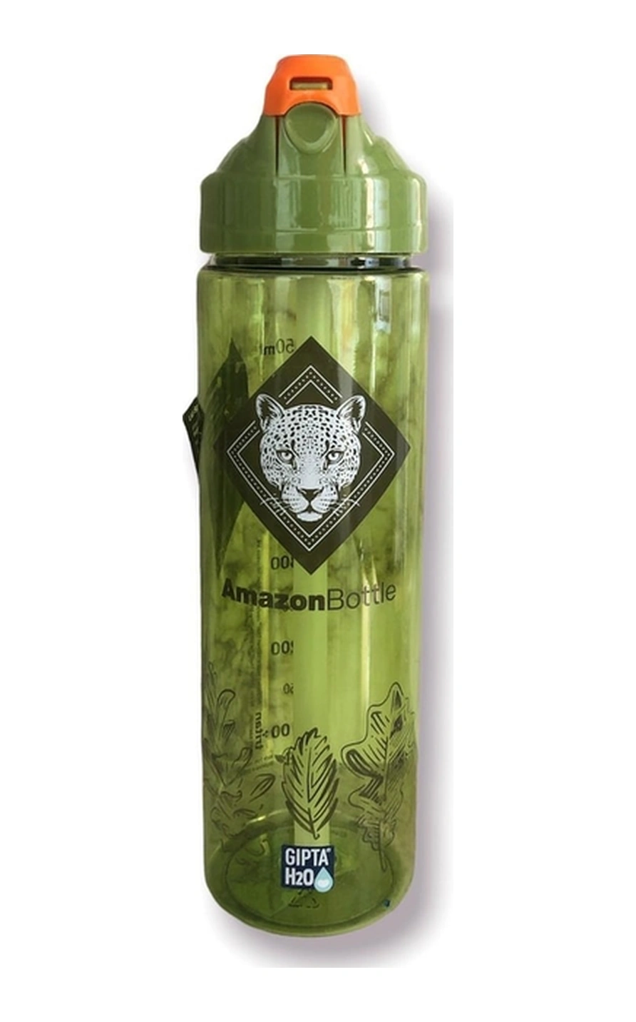 Amazon Tritan Pipetli Matara 600ml - Yeşil No Color