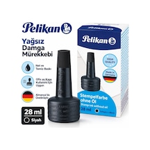 Siyah Yağsız Damga Ve Kaşe Mürekkebi 28 Ml Diğer