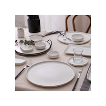 890671 Bone Nordic İris 28 Parça Kahvaltı Takımı Beyaz
